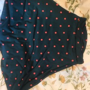 Polka Dot Lularoe Skirt